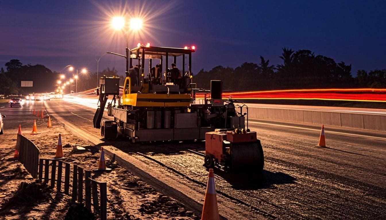 Western Ring Road Upgrade — Section 4 — 2.8 km freeway widening + 3 interchange modifications, Deer Park, VIC